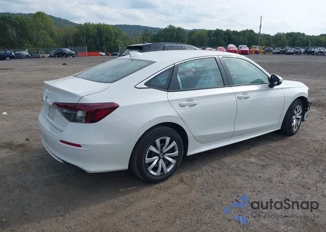 2025 Honda Civic Lx z USA, uszkodzony, nr VIN 2HGFE2F24SH536191